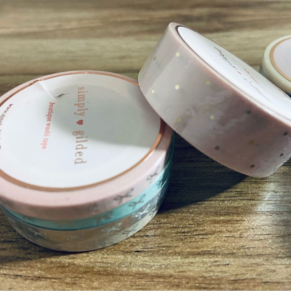 Simply gilded washi tapes 9 all new - Picture 7 of 7